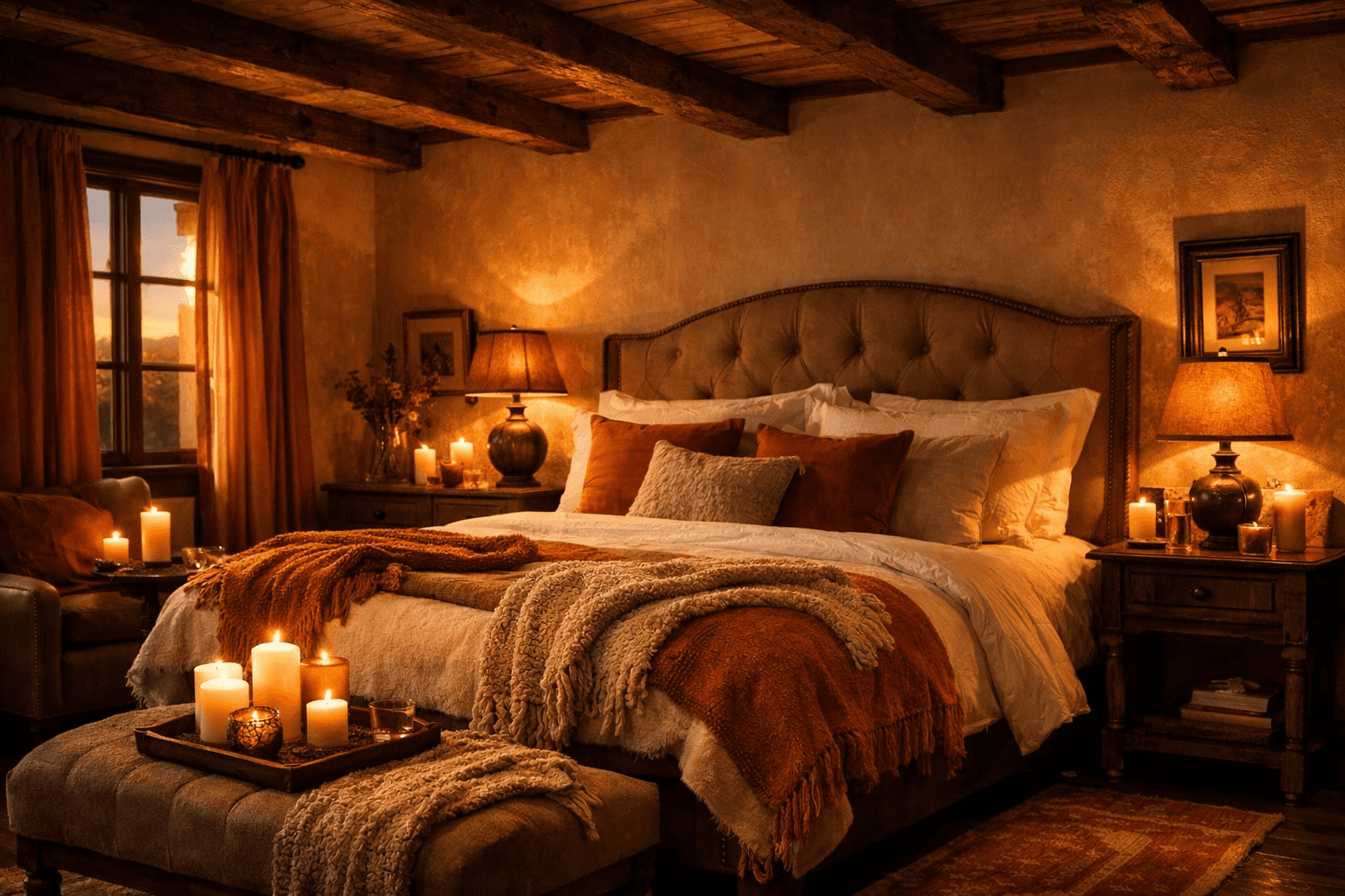 Kamer Avondgloed - B&B Rode Poort